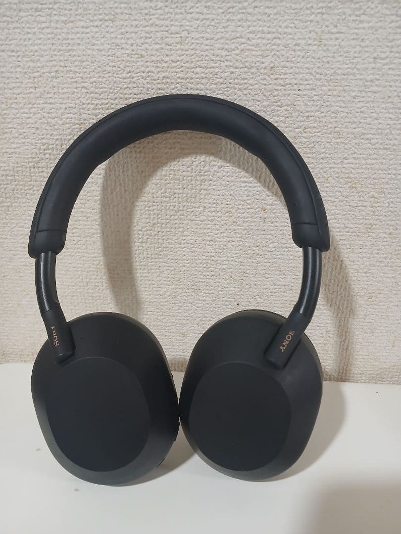 ワイヤレスヘッドホン ブラック