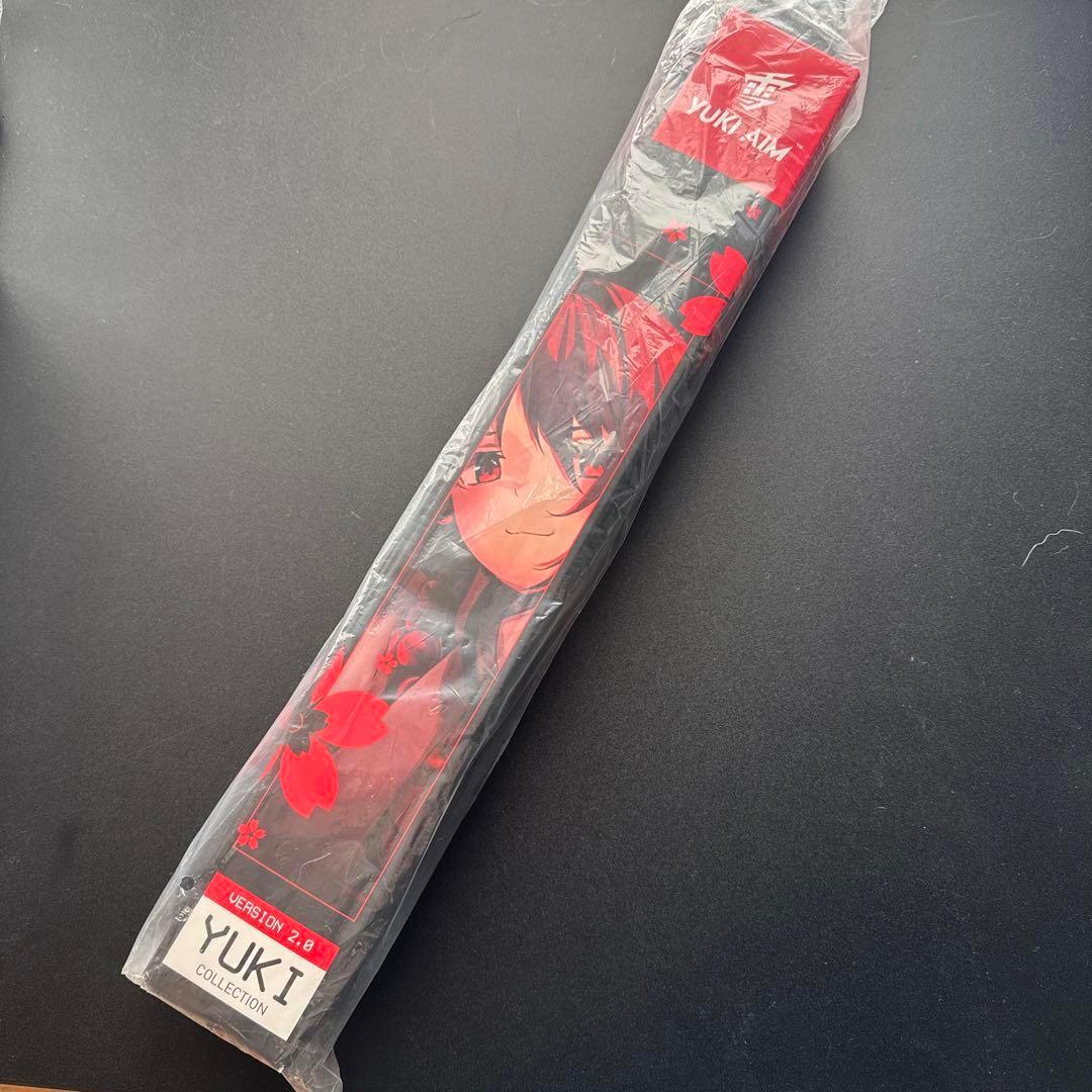 ユキエイム　マウスパッド　黒　2022　yukiaim oni mousepad