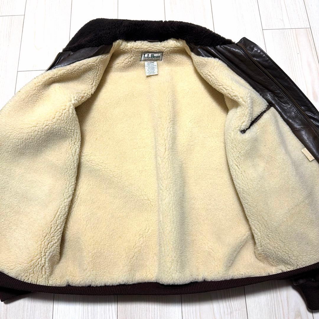 た*か様 極上美品　L.L.BEAN g-1 g1 フライトジャケット　USA製