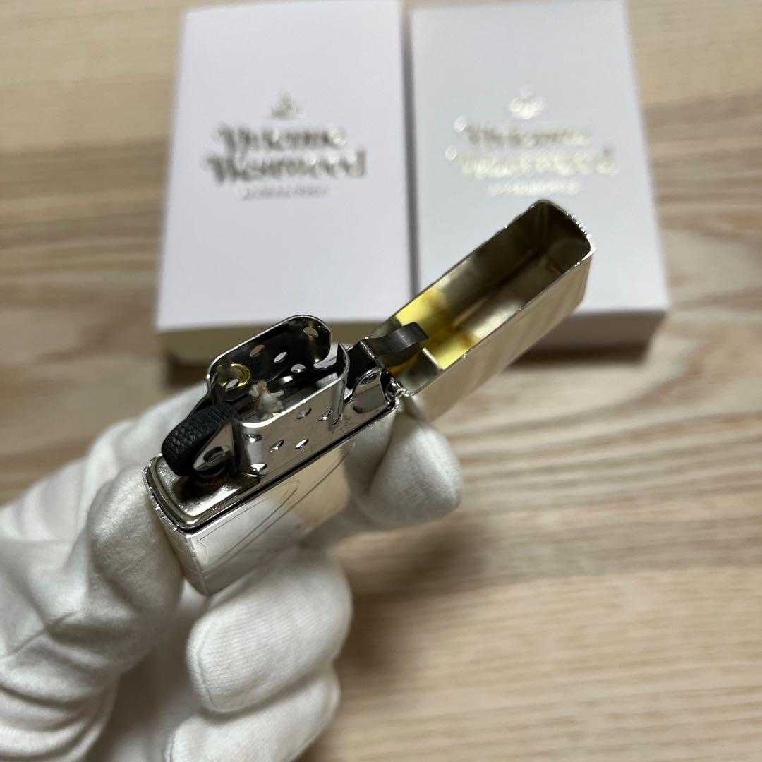 ★未使用保管品★ヴィヴィアンウエストウッド　ジッポ　シルバー　オーブ