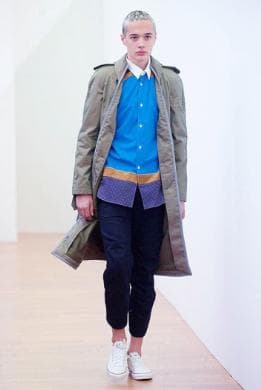 【美品】コムデ ギャルソン シャツ パッチワークシャツ サイズXS