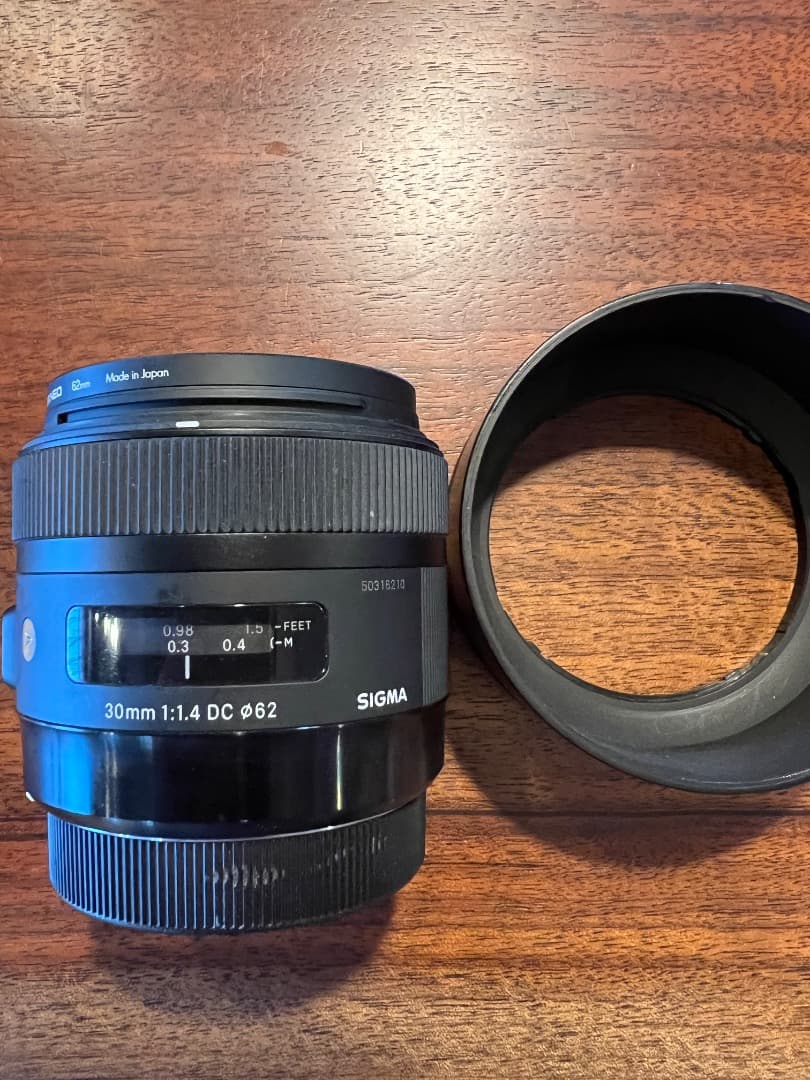 【美品】SIGMA 30mm F1.4 DC HSM Art（Canon用）