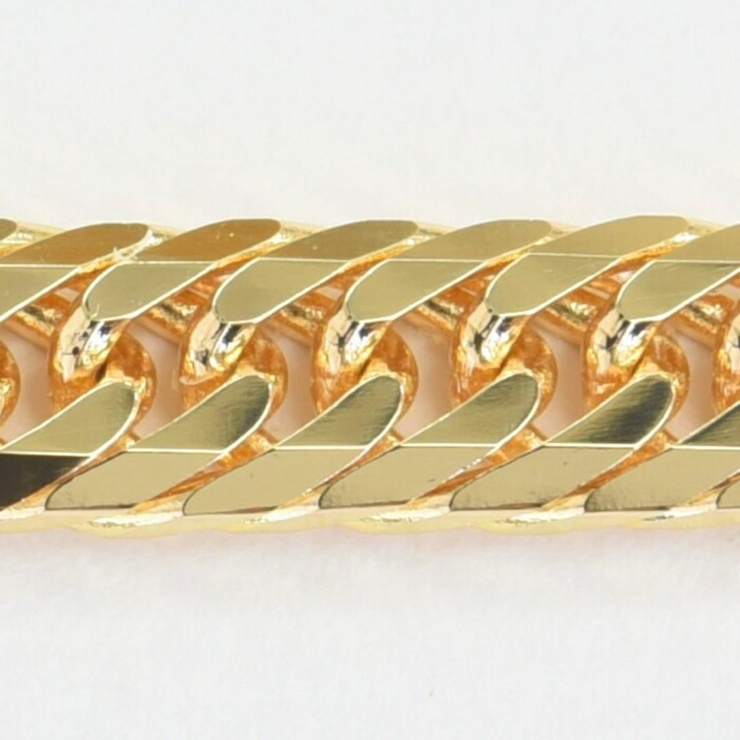 の*様 K18 8面トリプル喜平チェーンネックレス 50cm 12.5g