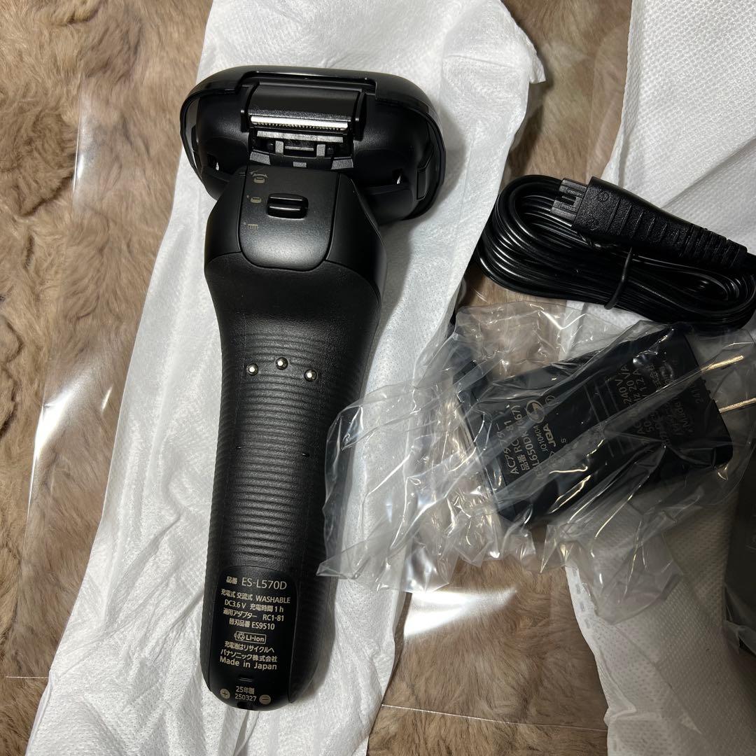 パナソニック シェーバーラムダッシュ PRO 5 電動髭剃りES-L570D-K