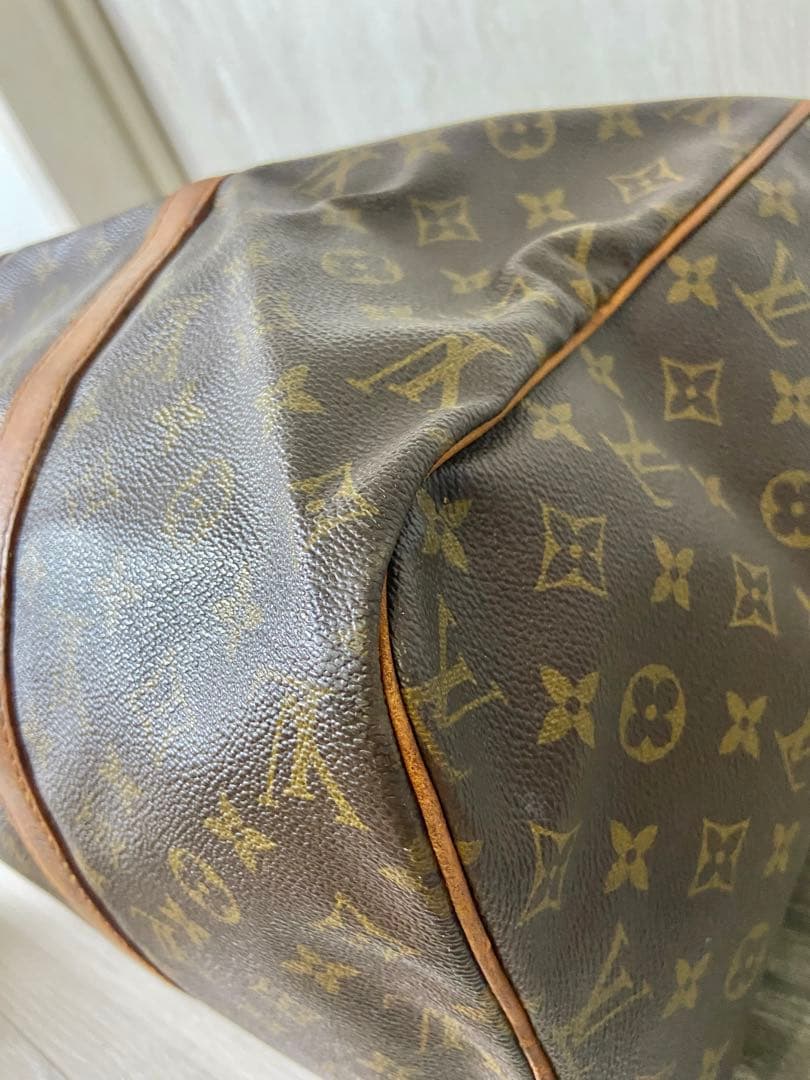 ルイヴィトン　ボストンバッグ　サックスプール 45 モノグラム　カデナ　レザー