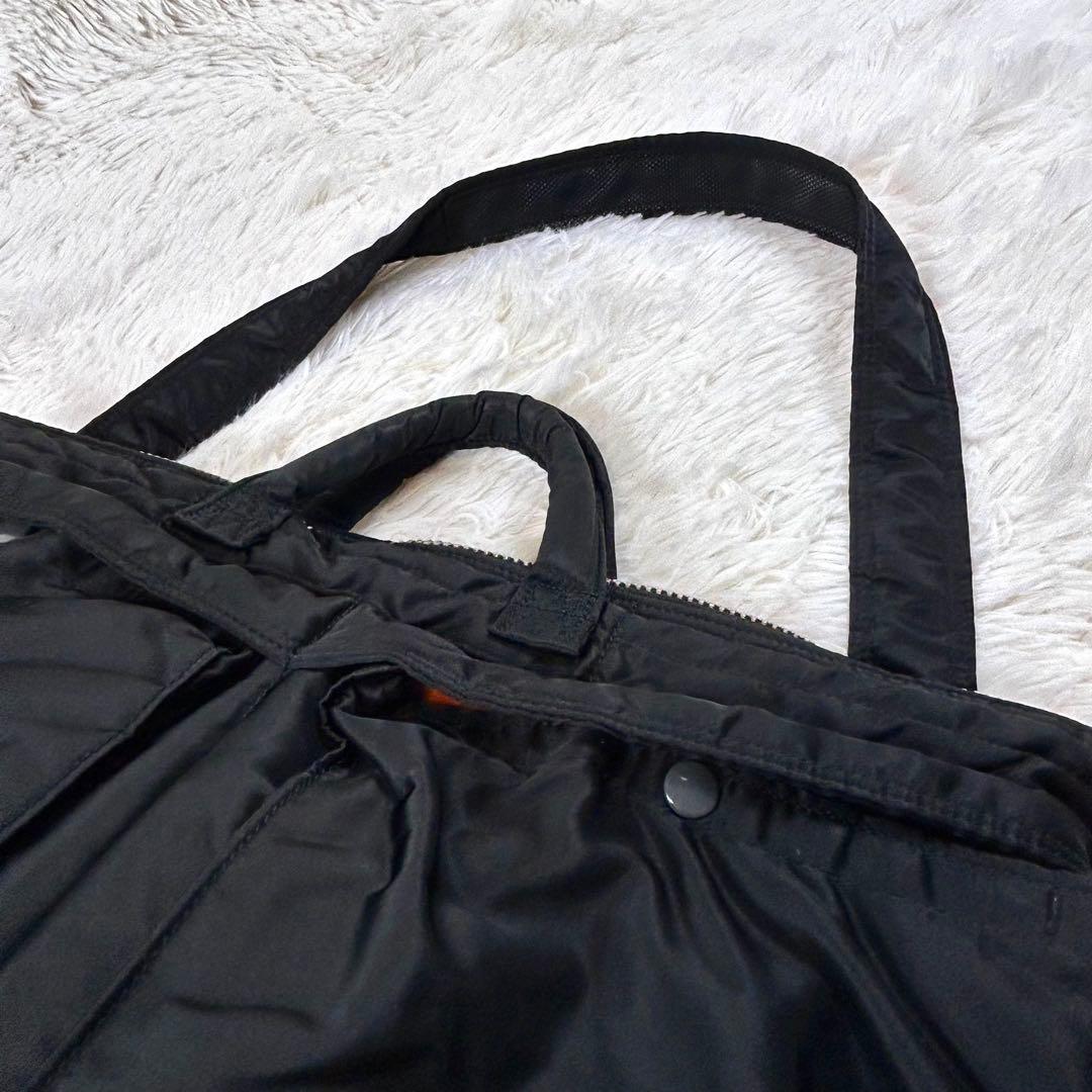激レア✨初期 ポーター タンカー 2WAY ヘルメットバッグ 黒 当時物 栞付