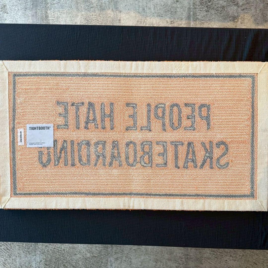 TIGHTBOOTH PEOPLE HATE SKATEBOARDING ラグ