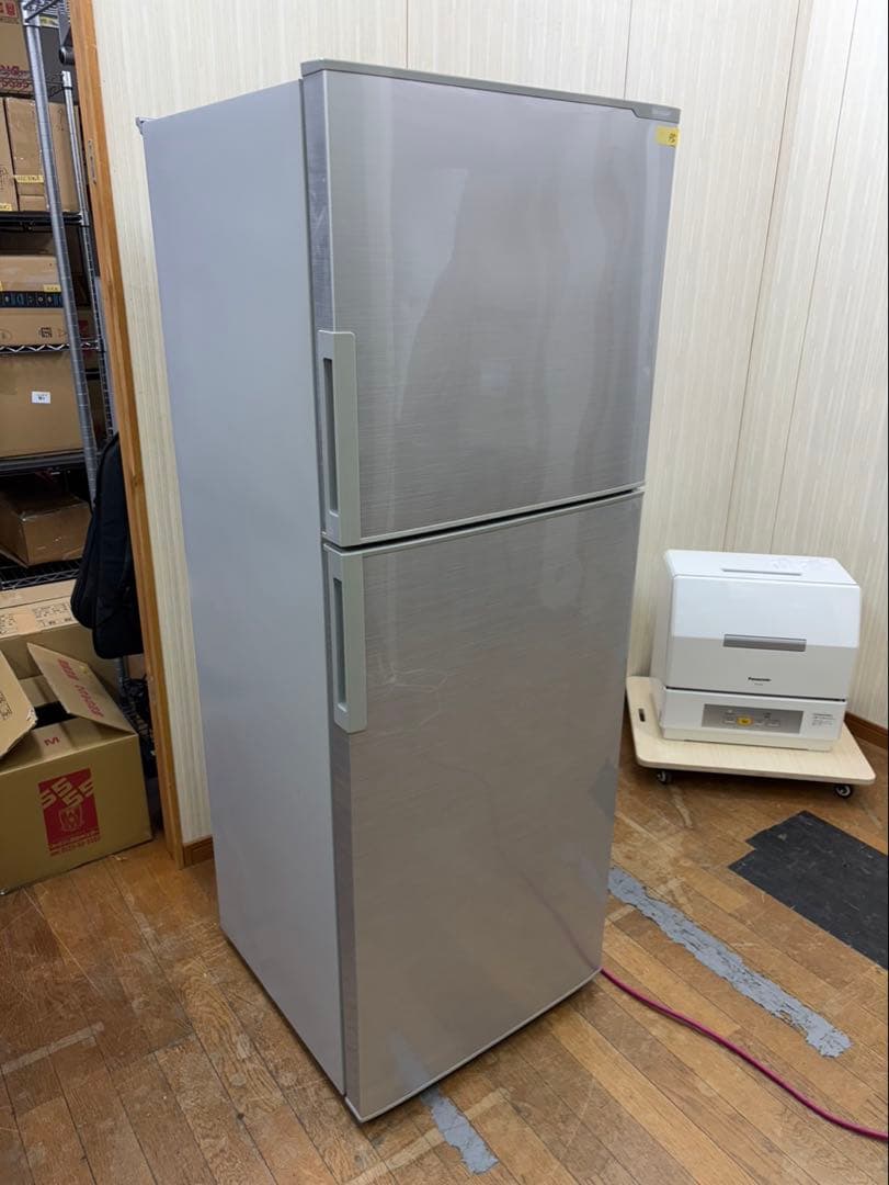 #95 2ドア SHARP 2016年 225L SJ-D23B-S 冷蔵庫