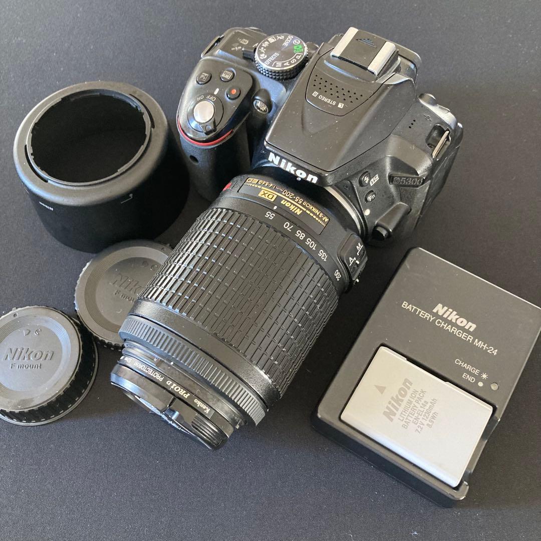 NIKON D5300 55-200mm デジタル一眼レフ