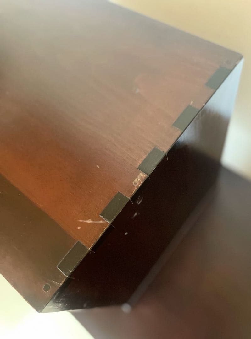 慈雨　松本民芸家具 凸面 小引き出し 民藝家具小物タンス 整理箪笥