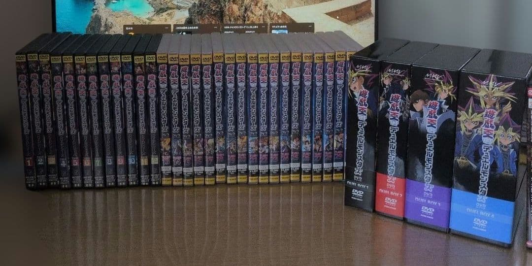 遊戯王 デュエルモンスターズ DVD 全巻セット（セル版）BOXあり