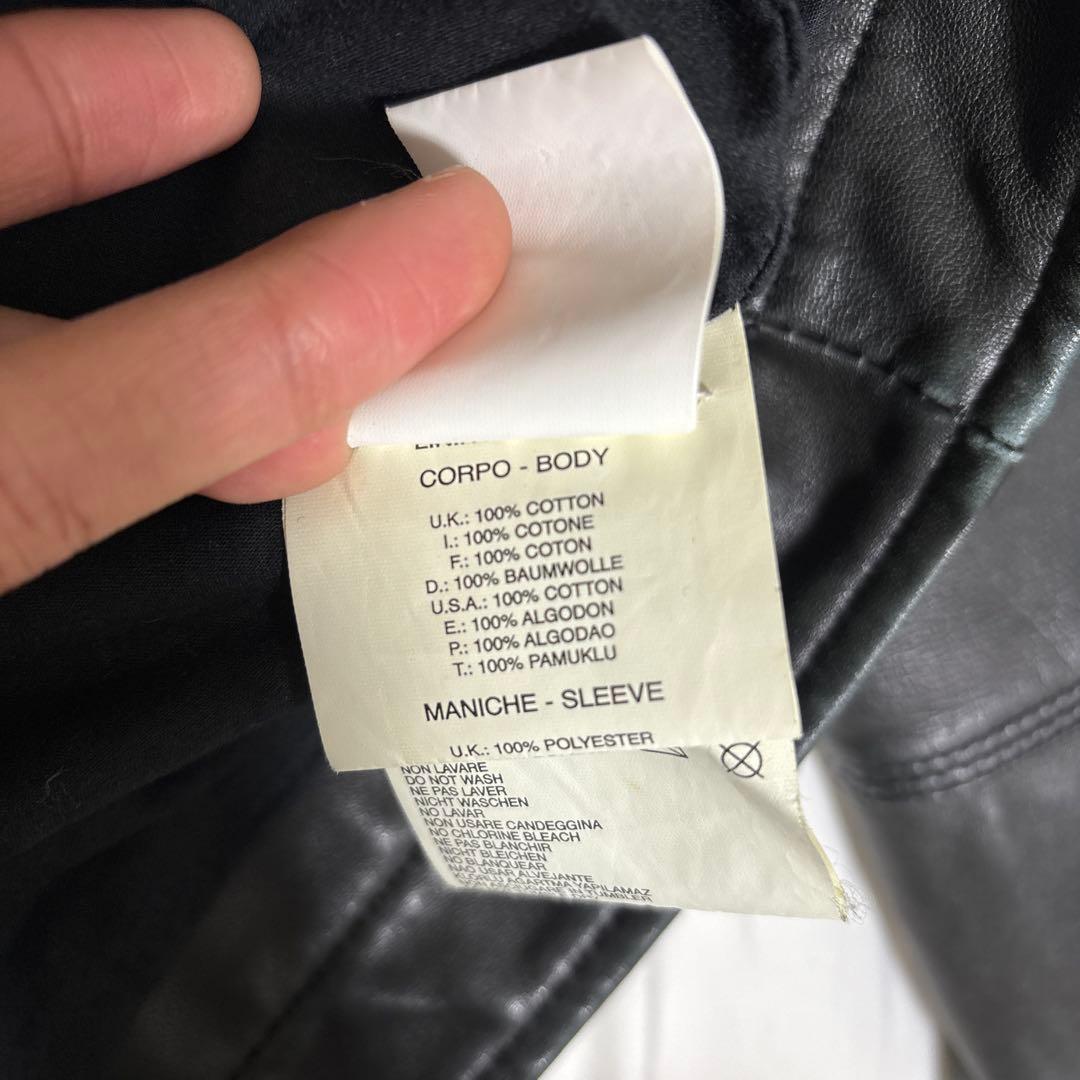 ®︎　　diesel leather jacket archive