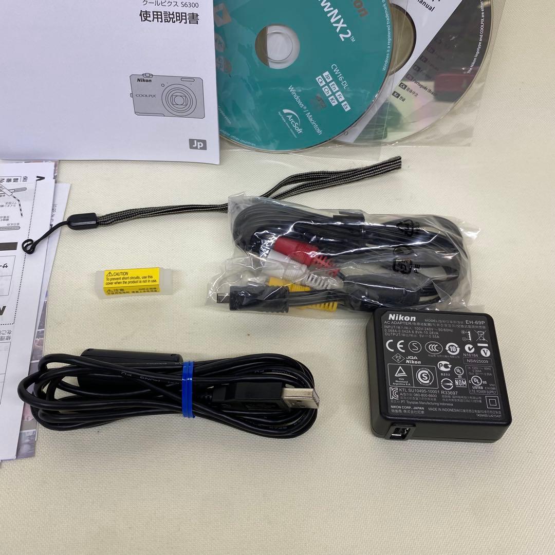 【極美品】Nikon COOLPIX S6300 ピンク 10倍光学ズーム