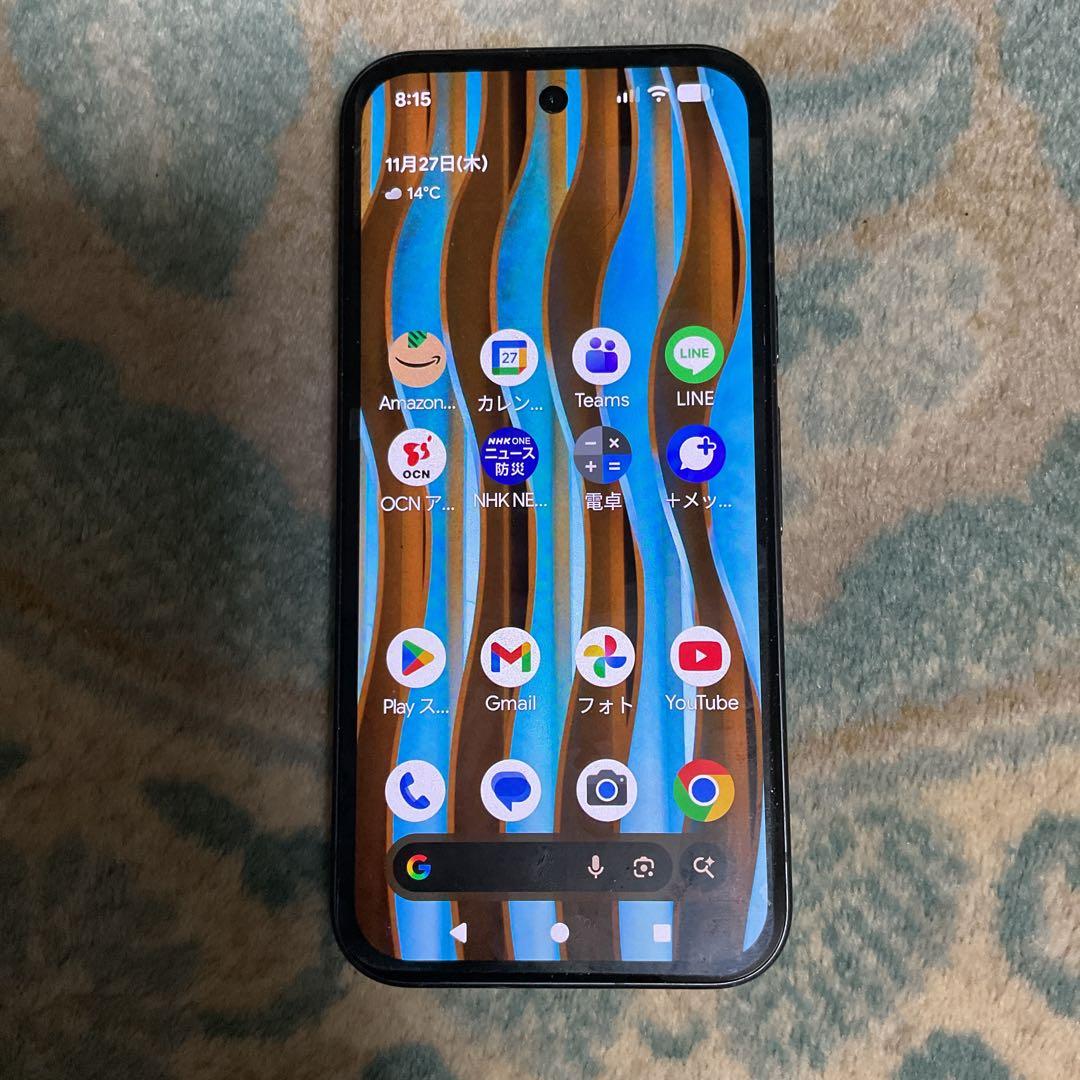 最終値下げ美品Google Pixel 9a 黒 本体