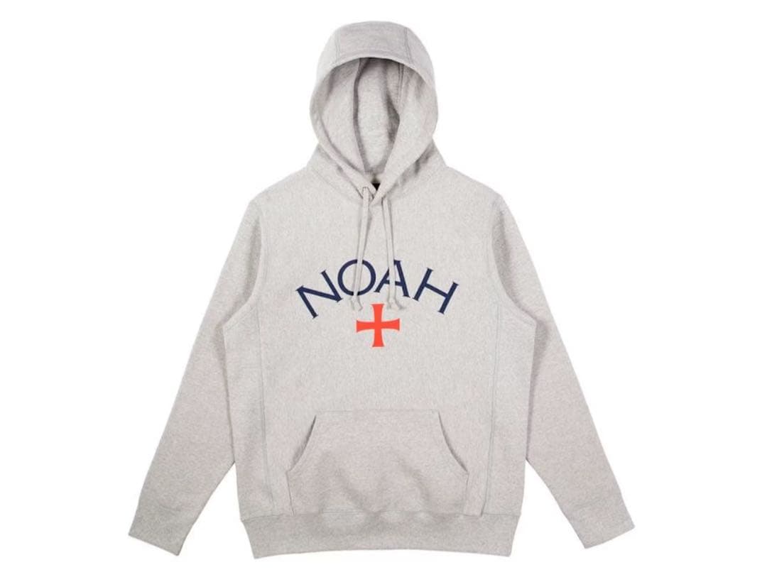 NOAH グレー フード付きパーカー