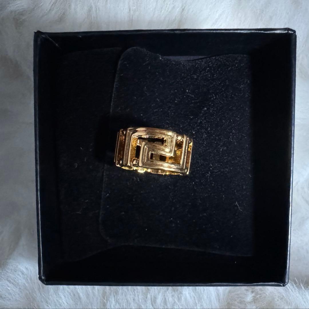 VERSACE グレカモチーフ リング11号