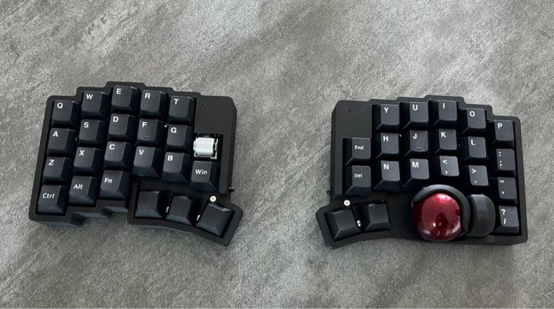 無線keyball系 キーボードroBa