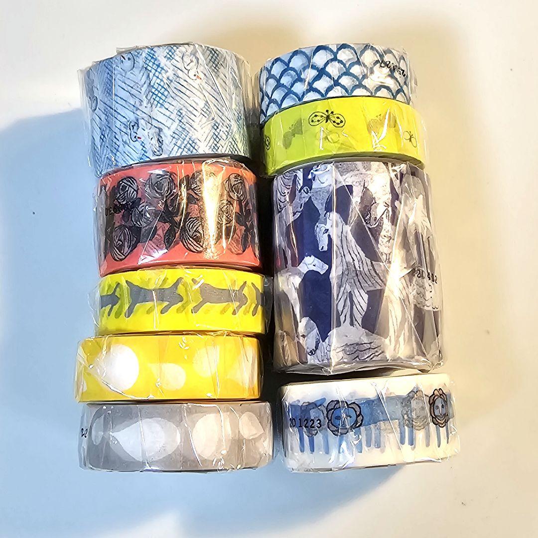 ミナペルホネン　マスキングテープ　10個セット　新品未使用