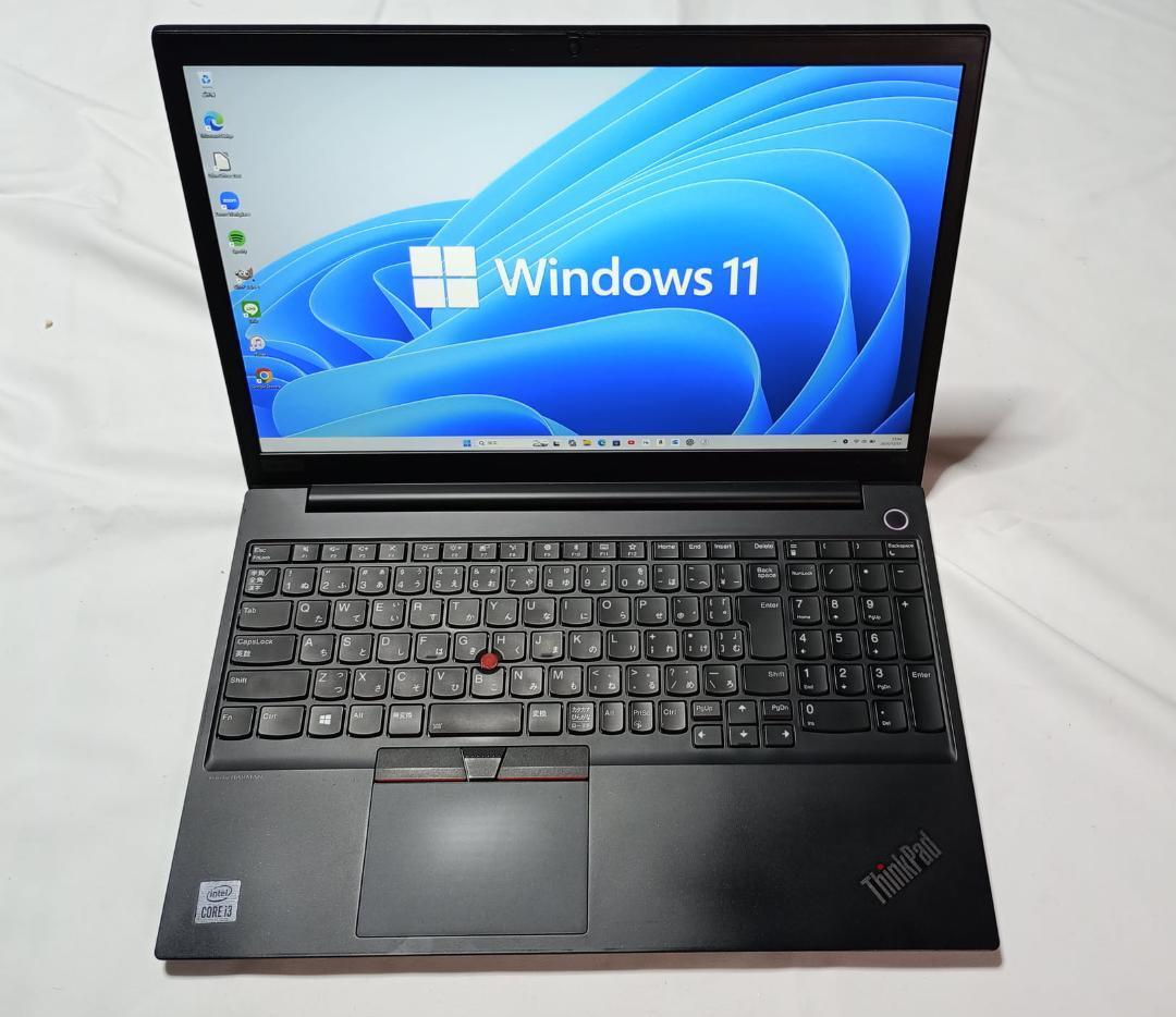 ThinkPad E15 第10世代 8G/256G オフィス、テレワーク可