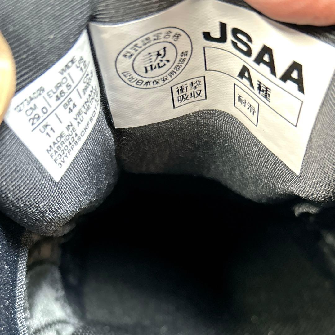 新品・タグ付き【アシックス】ウインジョブ/安全靴/CP306BOA/黒/ブラック