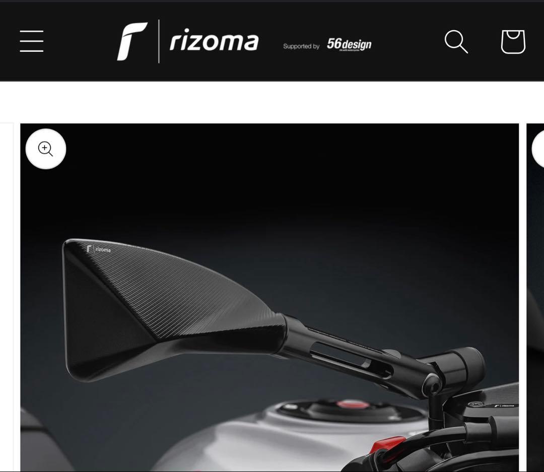 リゾマ　ミラー　　トモック　左右セット