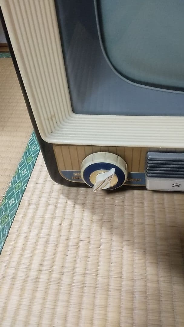 昭和30年代真空管テレビ