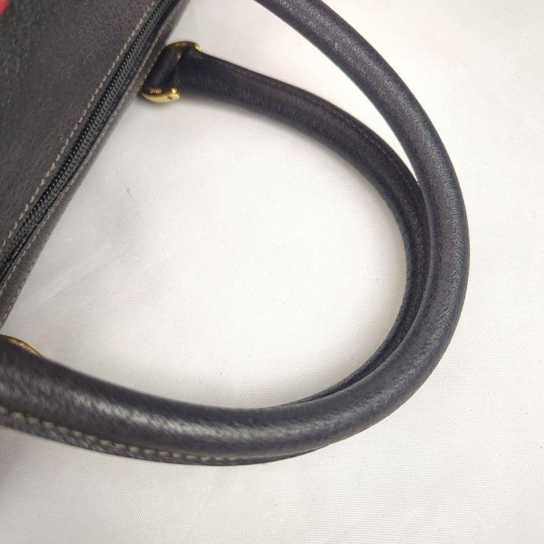 【美品】GUCCI オールド グッチ シェリーライン ミニ ボストンバッグ