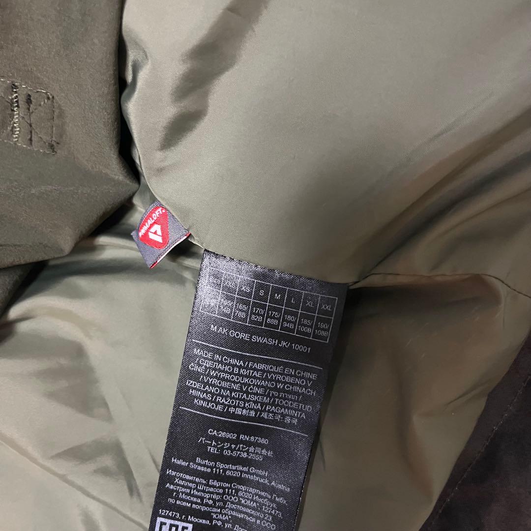 激レア BURTON AK バートン 迷彩 カモフラ swash グリーン M