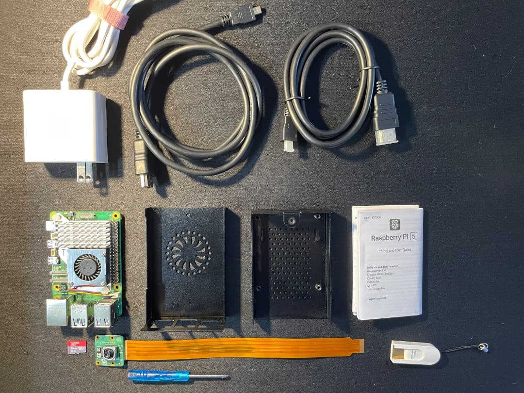 Raspberry Pi 5 ベアボーンキット