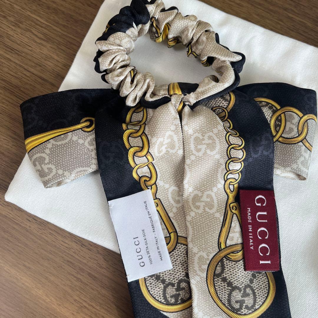 最終値下げ　新品未使用　グッチ　シュシュ