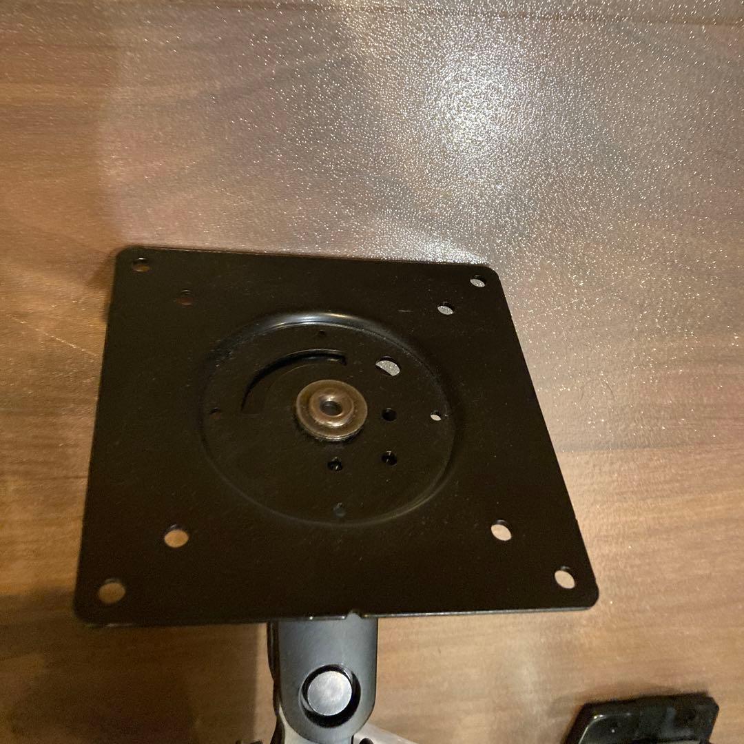 Amazon baiscs ブラック デュアルモニターアーム