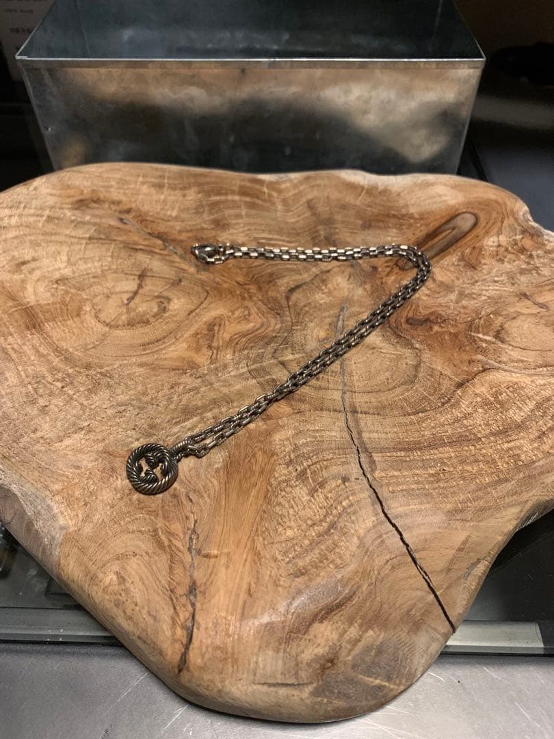 グッチ/GUCCI インターロッキングGペンダントネックレスSV925