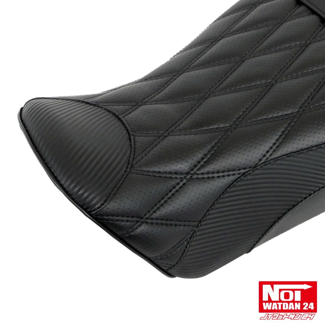 グロム　JC92　ローダウン カスタムシート　高反発ウレタン内蔵　ブラック