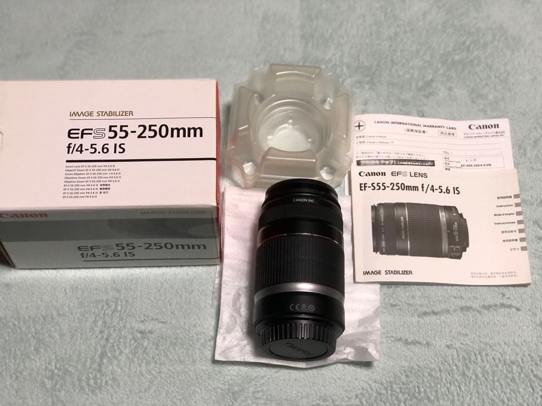 レンズ(ズーム) Canon EFS55-250mm f/4-5.6 IS