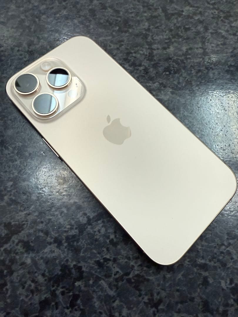 iPhone16Pro 128 デザート アップル購入 98% 本体のみ 美品