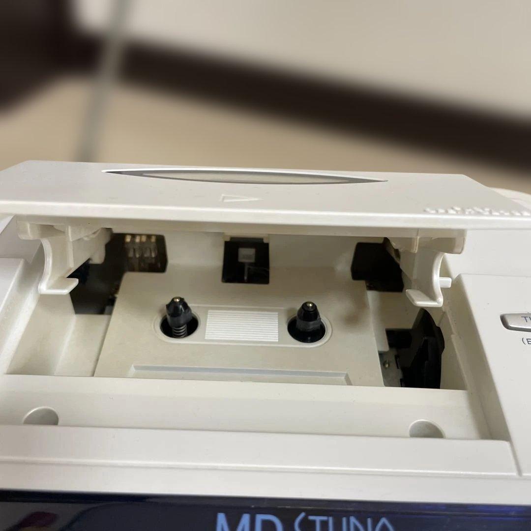 シャープ　MD-F200 MD CD カセットテープ　ダブルMD 再生確認済み