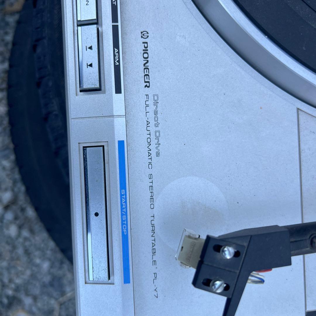 Pioneer A-757 アンプPIONEER　PL-Y7Aレコードプレーヤー
