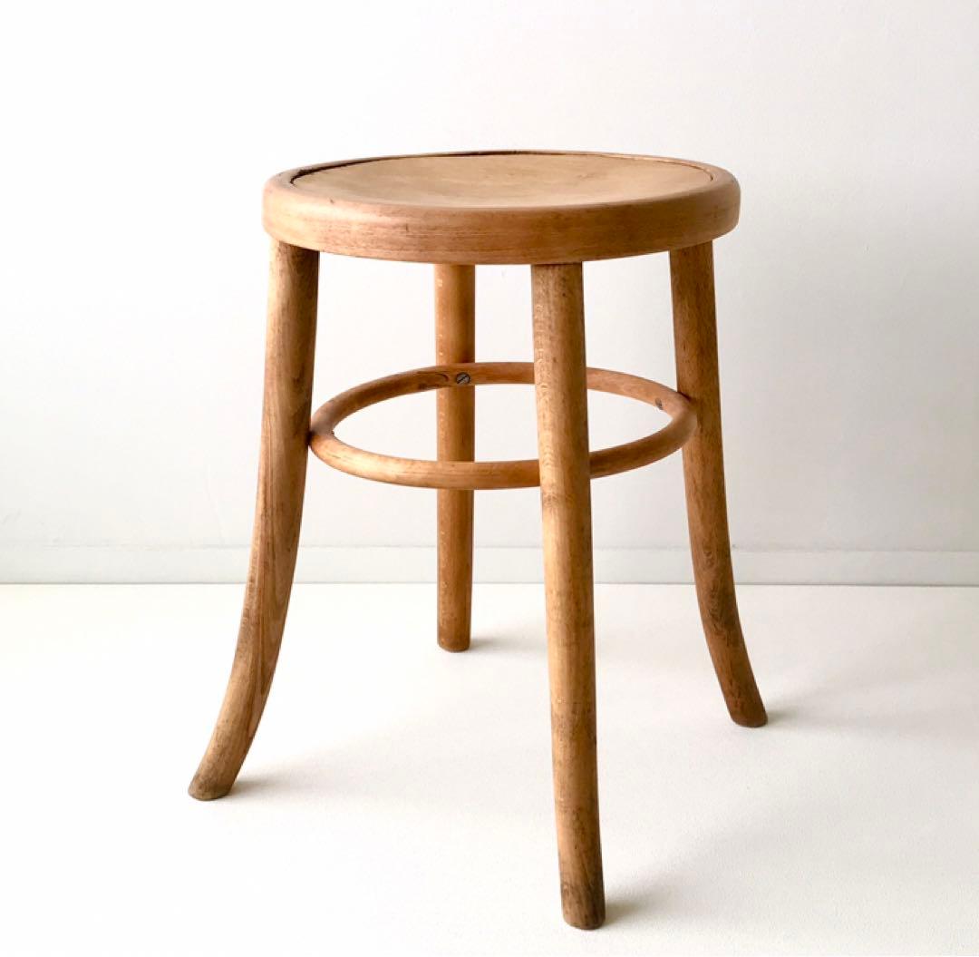 TA®️ アンティーク スツール フランス 検THONET TON アアルト