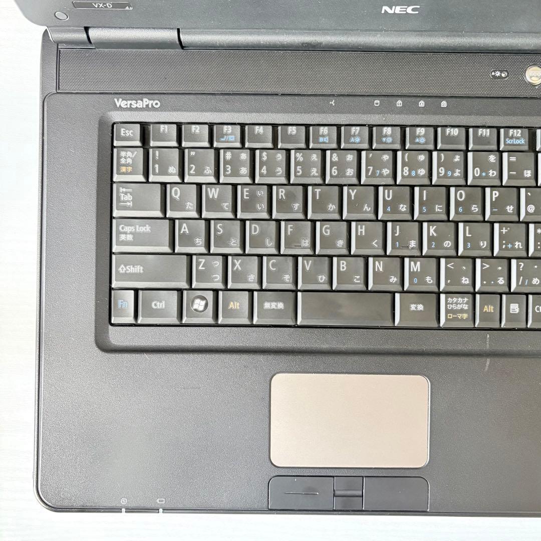 NEC VersaPro ノートPC 初期化済 DVD付
