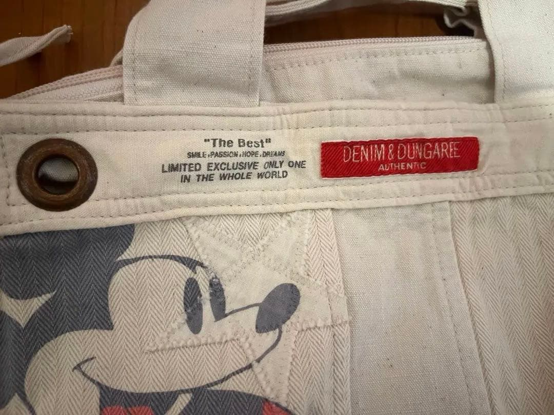 デニム＆ダンガリー　新品タグ付　ミッキーコラボ　トートBAG