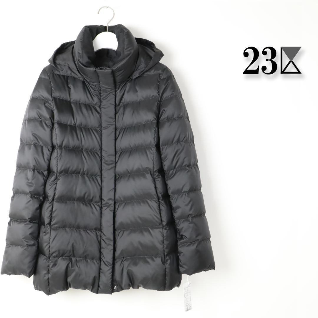 842 今季 訳有 23区ショート ダウンコート ダウンジャケット 42