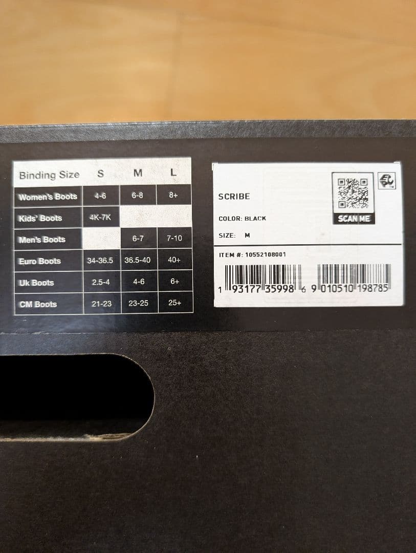 み*き様 ウィメンズ バートン スノーボードバインディング スクライブ ブラック