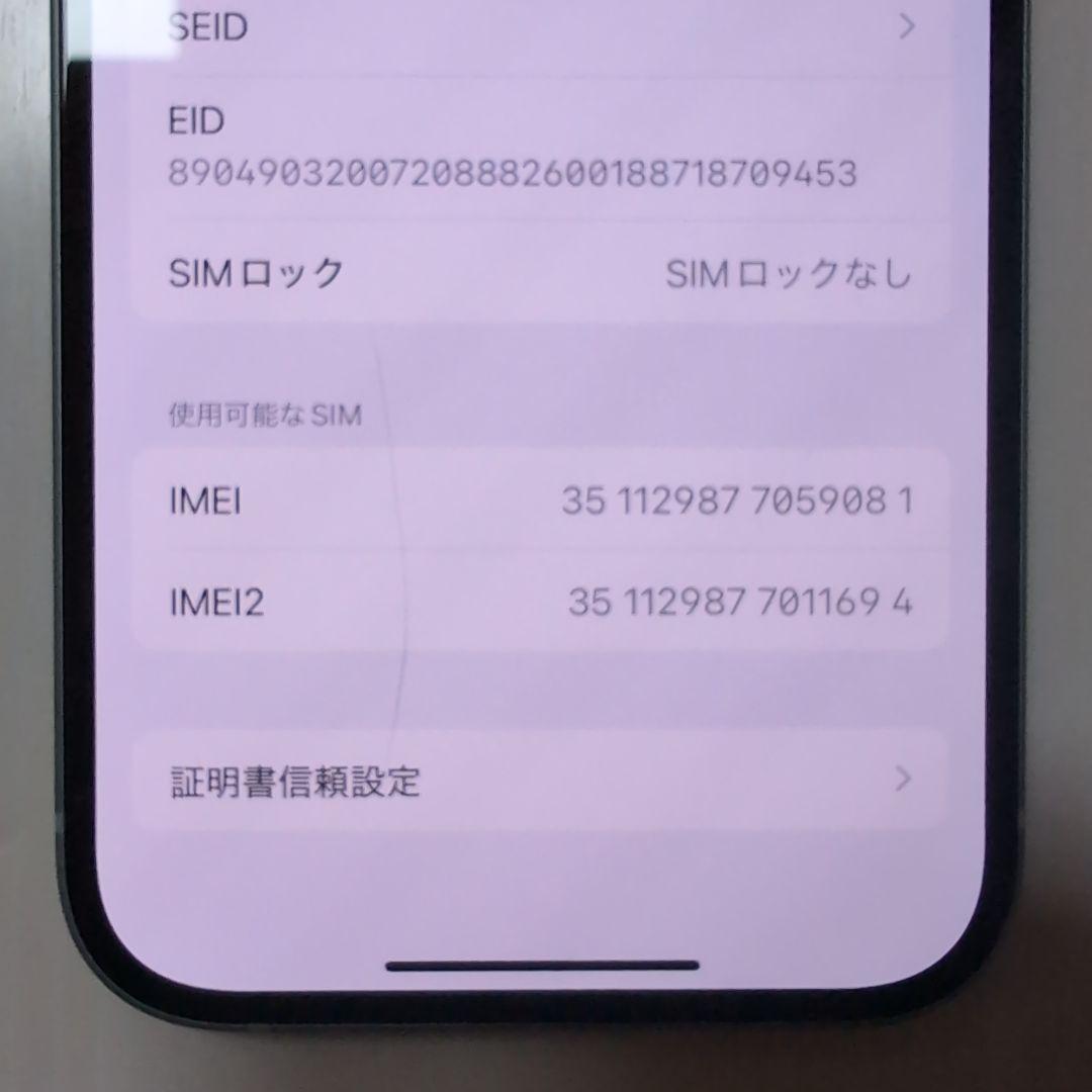 【美品】Apple iPhone 15 128GB 本体　バッテリー100%