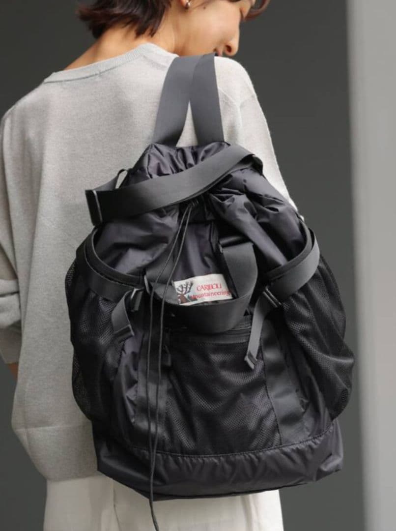 CARIBOU MOUNTAINEERING バックパック ブラック