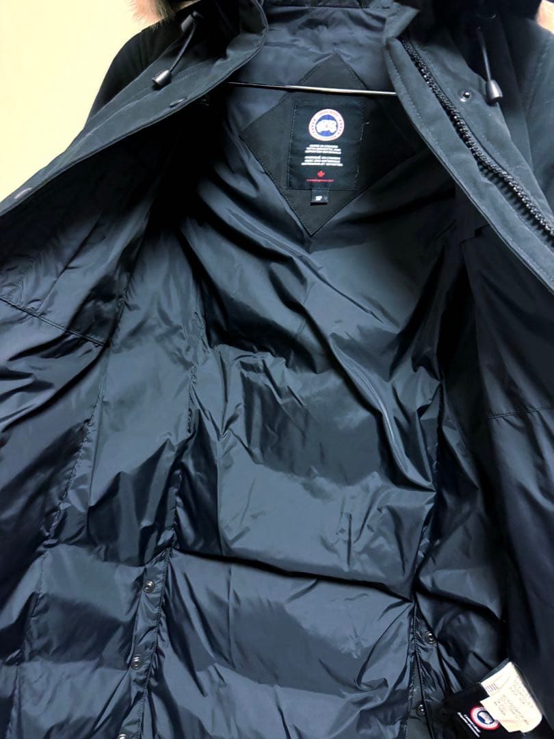 カナダグース ファー付きロングダウンジャケット