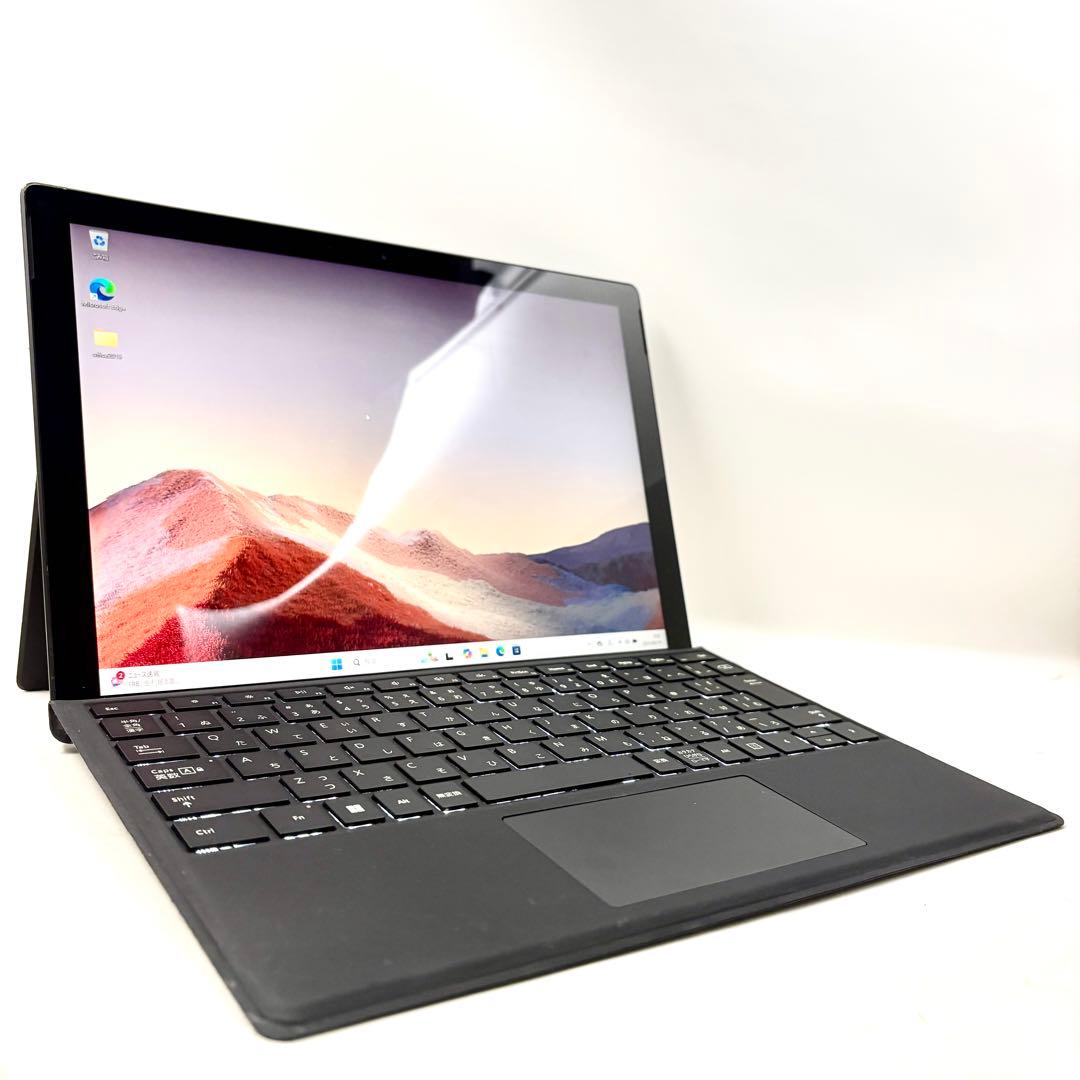 1台限定！Surface Pro7 上位ブラックモデル キーボード付き