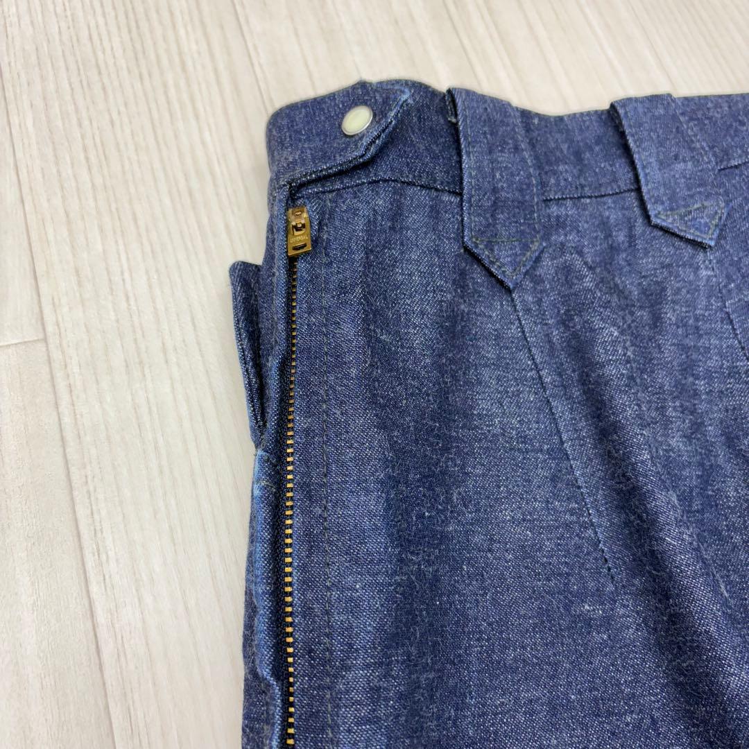 ☆ ANATOMICA アナトミカ コットン センタープレス デニムパンツ 25