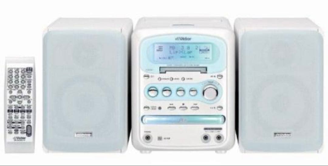 【完動品 美品】 ビクター UX-QX1 CD/MD/カセット ミニコンポ