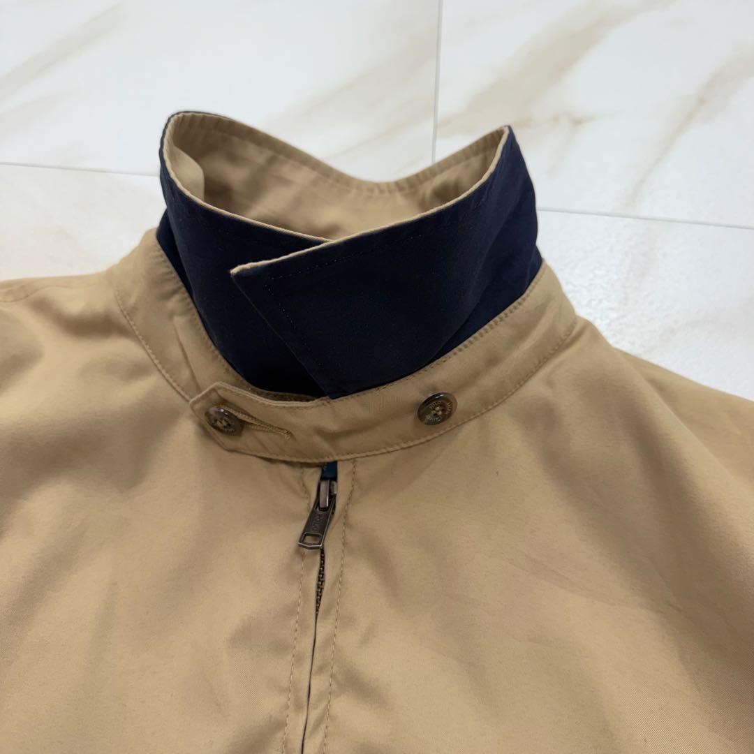 美品✨ポロ ラルフローレン スイングトップ 黒ポニー刺繍 ベージュ L