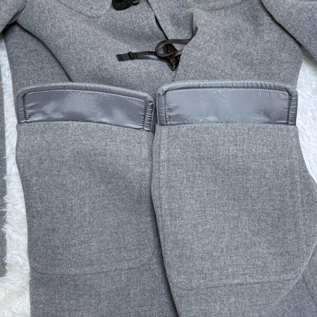 メル48429様【未使用】MACPHEE ウールメルトンロングダッフルコート